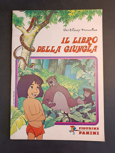 Panini jungle book 1983 figure - book,