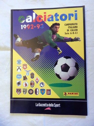 Calciatori 1992 album - 1992-93,