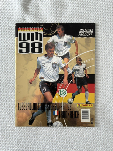 Panini world cup 1998 - world, big